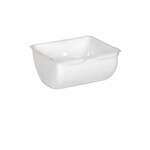 Thunder Group SLINS001 2-Pint Plastic Condiment Replacement Insets, White