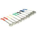 Thunder Group SLLD008A, 8-Ounce Stainless Steel Portioner with Plastic Handle, Blue