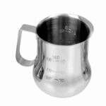 SLMP0018, 18-Ounce Stainless Steel Expresso Milk Pitcher with Measuring Scale