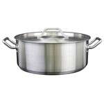 Thunder Group SLSBP020, 20-Quart 18/8 Stainless Steel Brazier with Cover (Discontinued)