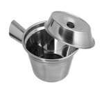 SLSTP714, 3x2.25-inch Stainless Steel Pot with Lid and 3-inch Handle, EA