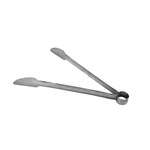 Thunder Group SLTG310, 10-1/2-Inch 1-Piece Stainless Steel Flat Grip Hamburger Tong