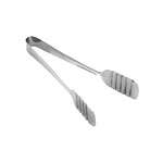 Thunder Group SLTG608, 9-Inch 1-Piece Stainless Steel Flat Grip Pastry Tong