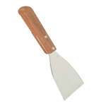 Thunder Group SLTWВЅ003, 3-Inch Stainless Steel Blade Scraper, Wood Handle