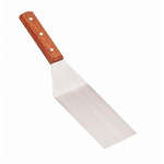 SLTWBT075, Stainless Steel Straight Blade Turner with 7.5-Inch Blade, Wood Handle