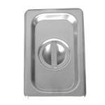 Thunder Group STPA7230C, 2/3 Size Solid Cover for Steam Pan, Stainless Steel, Rectangular