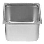 Thunder Group STPA8166, Sixth Size Stainless Steel 6-Inch Deep 24 Gauge Anti Jam Pans
