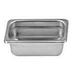 Thunder Group STPA8192, Ninth Size Stainless Steel 2.5-Inch Deep 24 Gauge Anti Jam Pans