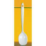Thunder Group W7102 12-Inch Western Melamine White Solid Spoon, DZ