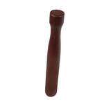WDML008W, 8-Inch Lacquered Wood Bar Muddler, Walnut