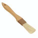 Thunder Group WDPB001, 1-Inch Wooden Pastry Brush Flat Boar Bristles