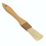 Thunder Group WDPB002, 1.5-Inch Wooden Pastry Brush Flat Boar Bristles