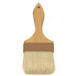 Thunder Group WDPB004, 3-Inch Wooden Pastry Brush Flat Boar Bristles