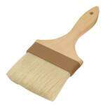 Thunder Group WDPB005, 4-Inch Wooden Pastry Brush Flat Boar Bristles