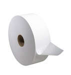 Tork 11010402, 1-Ply 3.6" x 2247 Ft Jumbo Toilet Paper (Tissue) Roll, White, 6/Cs