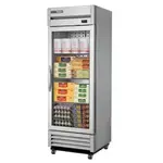 True Refrigeration True T-19G-HC~FGD01, 27-Inch 19 cu. ft. Bottom Mounted 1 Section Glass Door Reach-In Refrigerator