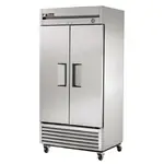 True Refrigeration True T-35-HC, 39.5-Inch 32 Cu. Ft. Bottom Mounted 2 Section Solid Door Reach-In Refrigerator