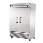 True Refrigeration True T-49-HC, 54.13-Inch 49 cu. ft. Bottom Mounted 2 Section Solid Door Reach-In Refrigerator