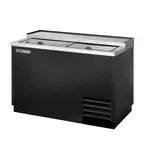 True Refrigeration True TD-50-18-HC, 50-Inch Black Horizontal Bottle Cooler