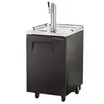 True Refrigeration True TDD-1-HC, Tap 1/2 Barrel Draft Beer Cooler - Black, 1 Keg Capacity