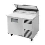 True Refrigeration True TPP-AT-44-HC, 44.75-Inch 1 Door Counter Height Refrigerated Pizza Prep Table