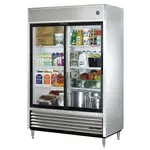 True Refrigeration True TSD-47G-HC-LD, 54.13-Inch 47 cu. ft. Bottom Mounted 2 Section Glass Door Reach-In Refrigerator