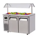 Turbo Air JBT-48-N 2 Solid Doors Buffet Table, Side Mount