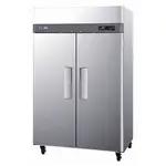 Turbo Air M3F47-2-N 2 Solid Doors Top Mount Reach-In Freezer