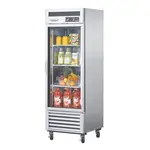 Turbo Air MSR-23G-1, 27-inch Single Glass Door Reach-in Refrigerator - 23 Cu. Ft.