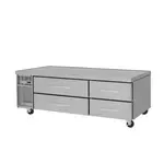 Turbo Air PRCBE-72R-N, 4 Drawers 72-inch SS Chef Base Refrigerator