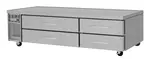 Turbo Air PRCBE-96R-N, 4 Drawers 96-inch SS Chef Base Refrigerator