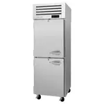 Turbo Air PRO-26-2H-SG-PT-L 2 Solid and 2 Glass Half Doors Pass-Thru Heated Cabinet, Left-Hinged, 26.2 Cu.Ft.