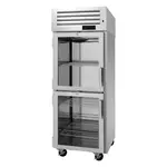 Turbo Air PRO-26-2H2-G-L 2 Glass Half Doors Heated Cabinet, Left-Hinged, 25.4 Cu.Ft.