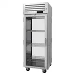 Turbo Air PRO-26H-G-PT-L 2 Glass Half Doors Pass-Thru Heated Cabinet, Left-Hinged, 26.2 Cu.Ft.