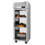 Turbo Air PRO-26R-G-PT-N-L 2 Glass Doors Pass-Thru, Top Mount Refrigerator, Left Hinged