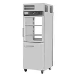 Turbo Air PRO-26R-GSH-PT-N 2 Glass/Solid Combi Half-Doors Pass-Thru, Top Mount Reach-In Refrigerator