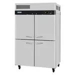 Turbo Air PRO-50-4R-PT-N 4 Solid Half-Doors Pass-Thru, Top Mount Reach-In Refrigerator