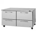 Turbo Air PUF-60-D4-N 4 Drawers Undercounter Freezer