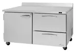 Turbo Air PWF-60-D2L-N, 2 Drawers 1 Left-Hinged Door Worktop Freezer