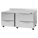 Turbo Air PWR-72-D4-N, 4 Drawers Worktop Refrigerator