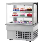 Turbo Air TBP48-54FDN, 48-inch 3 Tiers Refrigerated Bakery Case, Front Open, Drop-in