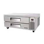 Turbo Air TCBE-52SDR(E)-Nm, 52-Inch 2 Drawers Chef Base Refrigerator, Stainless Steel