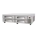 Turbo Air TCBE-96SDR-N, 96-Inch 4 Drawers Chef Base Refrigerator, Stainless Steel