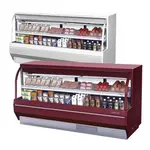 Turbo Air TCDD-96L-R(W)-N 8-Inch Deli Case, Low (2 Tiers)