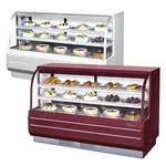 Turbo Air TCGB-72CO-R(W)-N 6-Inch Refrigerated & Dry Combo Bakery Case