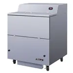 Turbo Air TMKC-34S-N-SS 34-Inch L Single Access Milk Cooler, Stainless Steel Ext. SS Int.