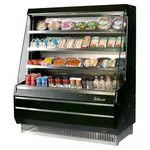 Turbo Air TOM-40MB-SP-A-N Open Display Vertical Merchandiser 39-Inch L Medium Solid Side Panel-Black Ext.& Int.
