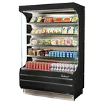 Turbo Air TOM-50B-N Open Display Vertical Merchandiser 50-Inch L Full Size-Black (Discontinued)
