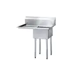 Turbo Air TSA-1-14-L2, One Compartment Sink, Stainless Steel
