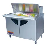 Turbo Air TST-48SD-18-N 2 Solid Doors Mega-Top Unit